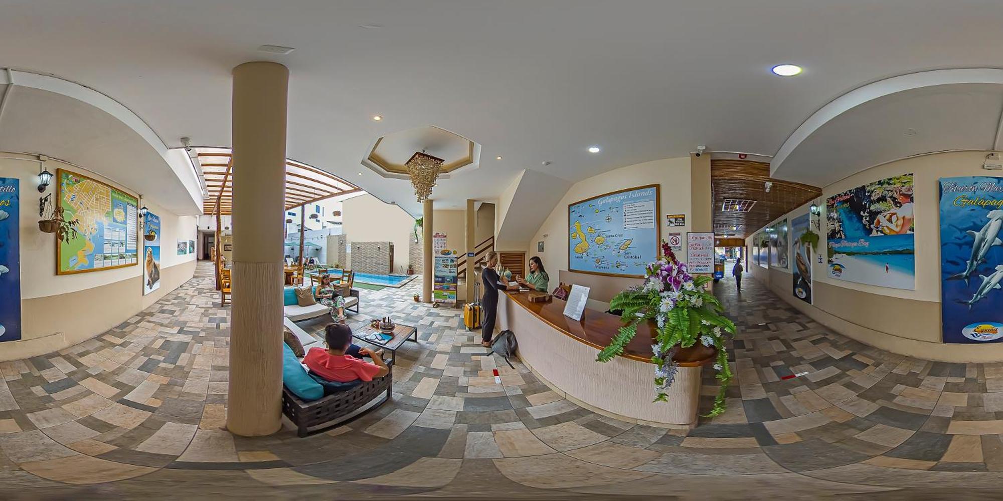 Hostal Espana Puerto Ayora  Exteriör bild